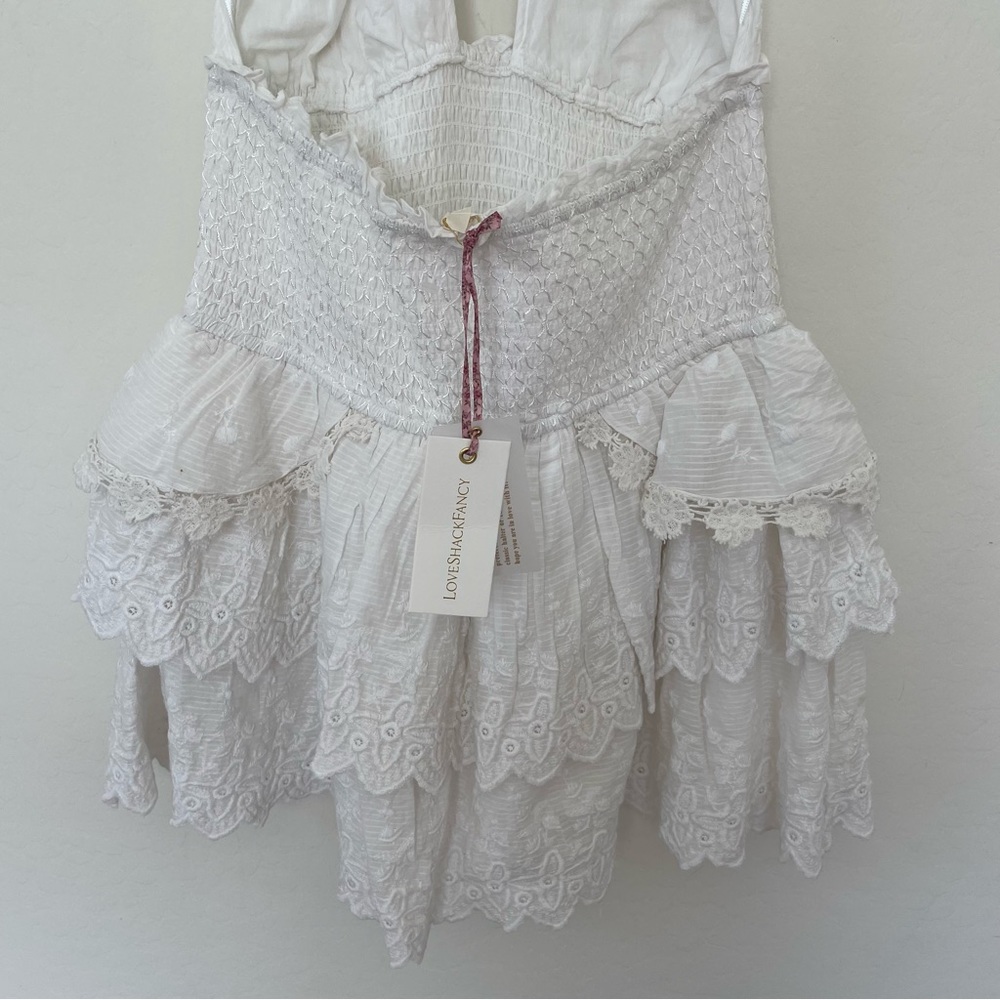 LOVESHACKFANCY ICONIC HALTER DRESS - Picture 6 of 6